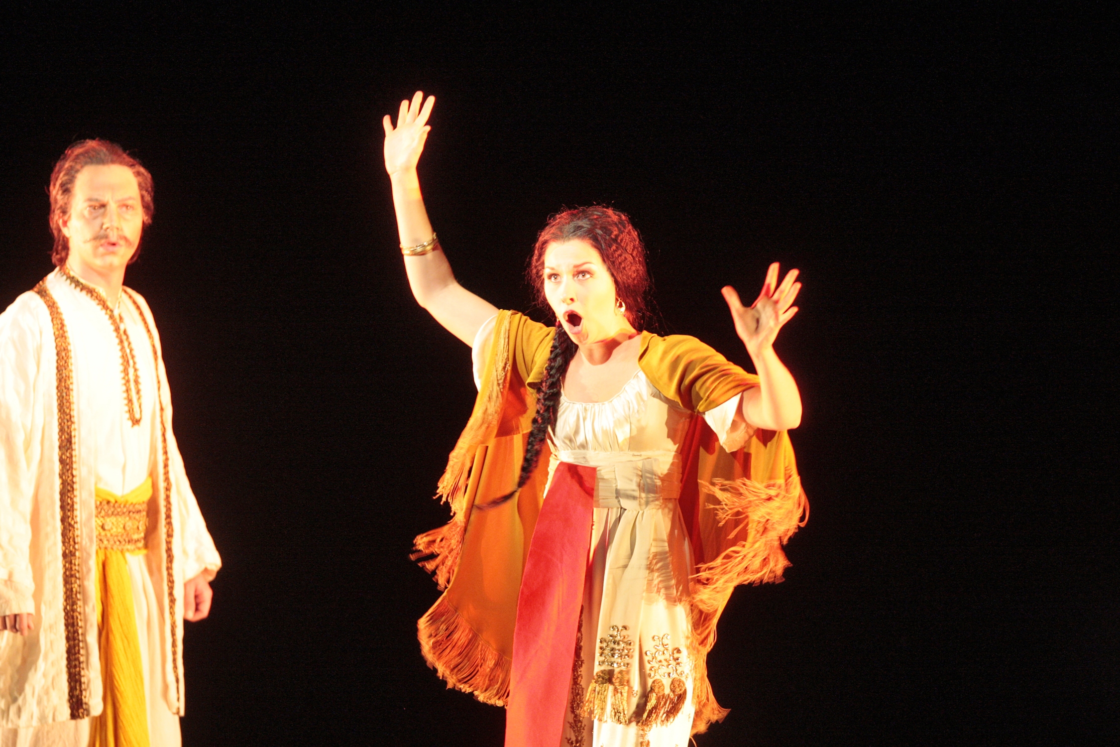  Zaide in Mozart's  Zaide  (with David Sailsbury-Fry) at the Santa Fe Opera , 2007. 