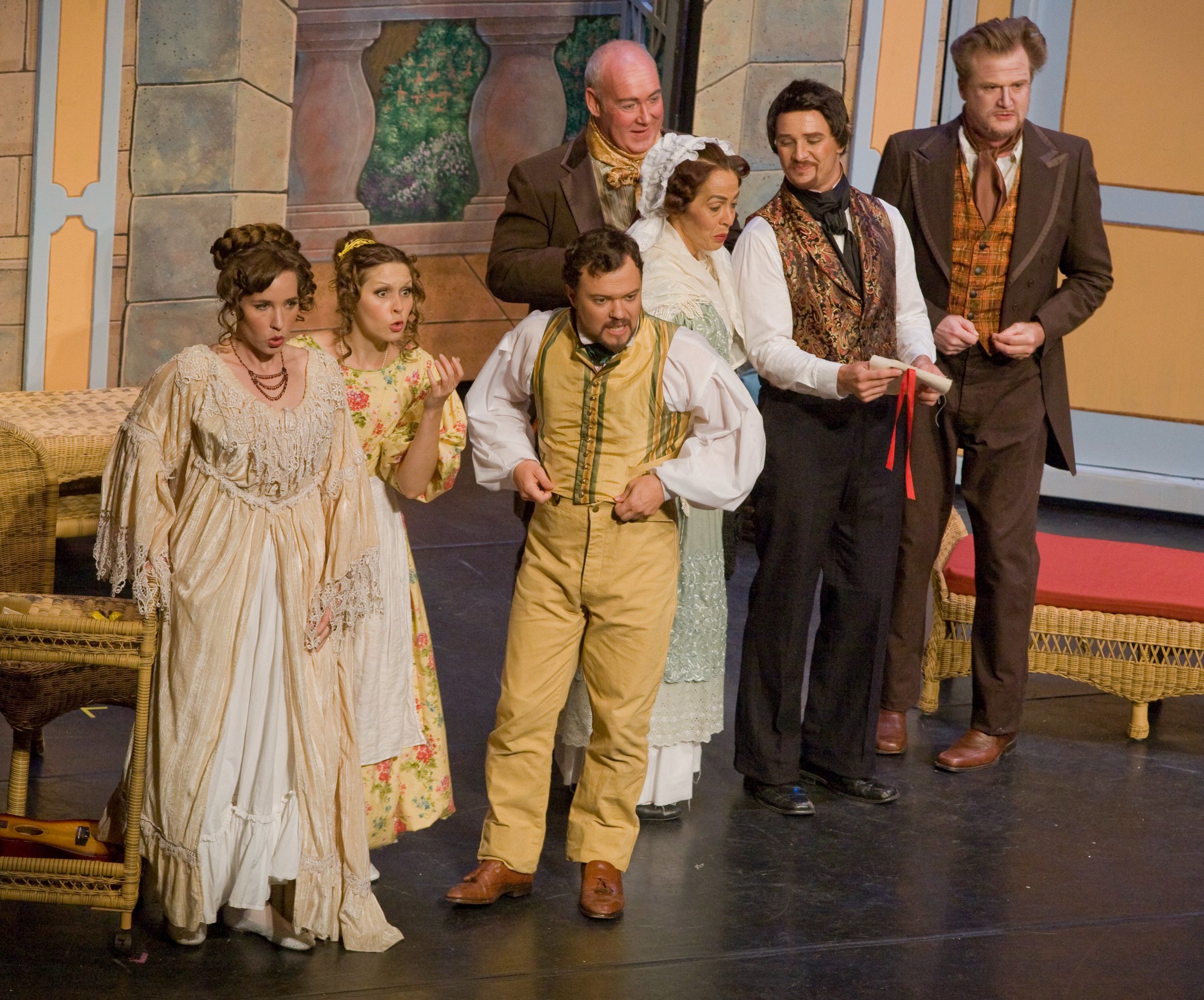  Finale of Act II as Susanna in Mozart's  Le nozze di Figaro  with Stockton Opera, 2013.&nbsp;© Steve Pereira 