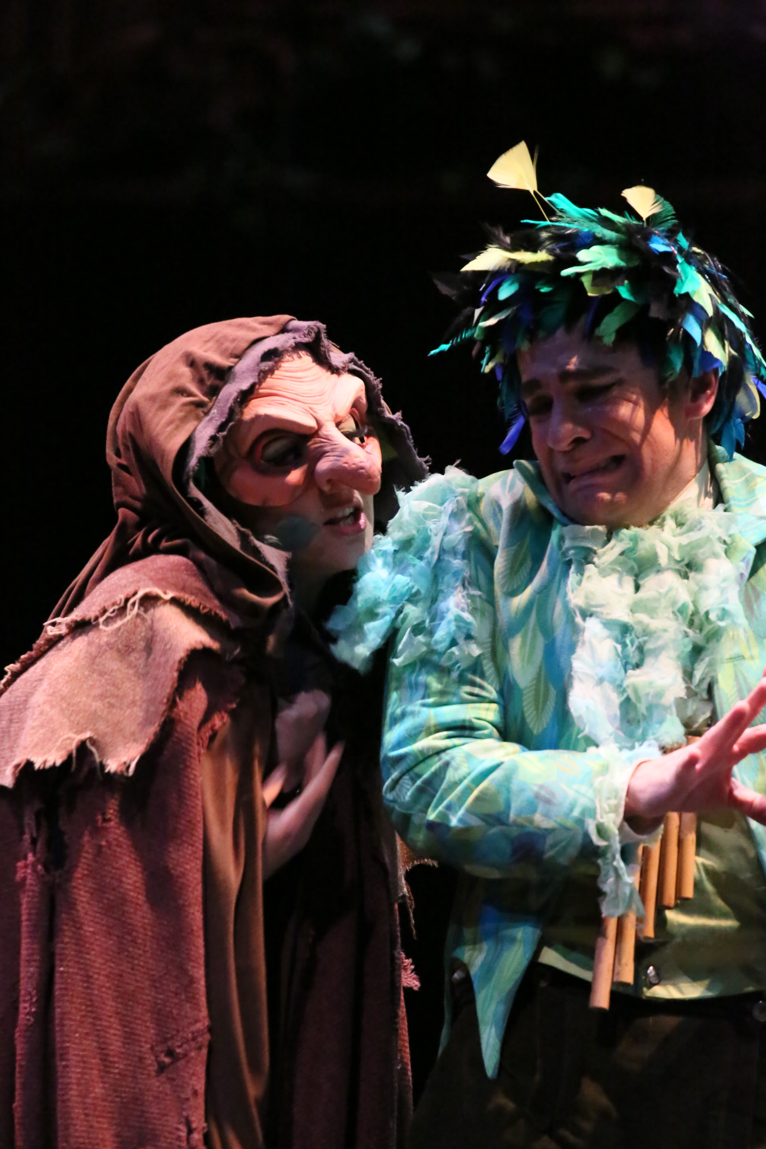  As the Old Woman/Papagena in Hawai'i Opera Theatre's  Magic Flute , 2015. (c) David Takagi.&nbsp; 