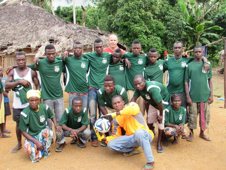  They also received a nice new ball, goalie gloves & jersey!