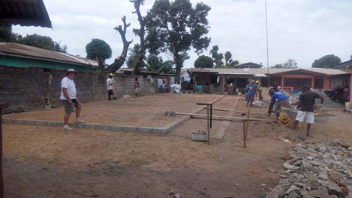 Foundation is in! Let's get the walls up!