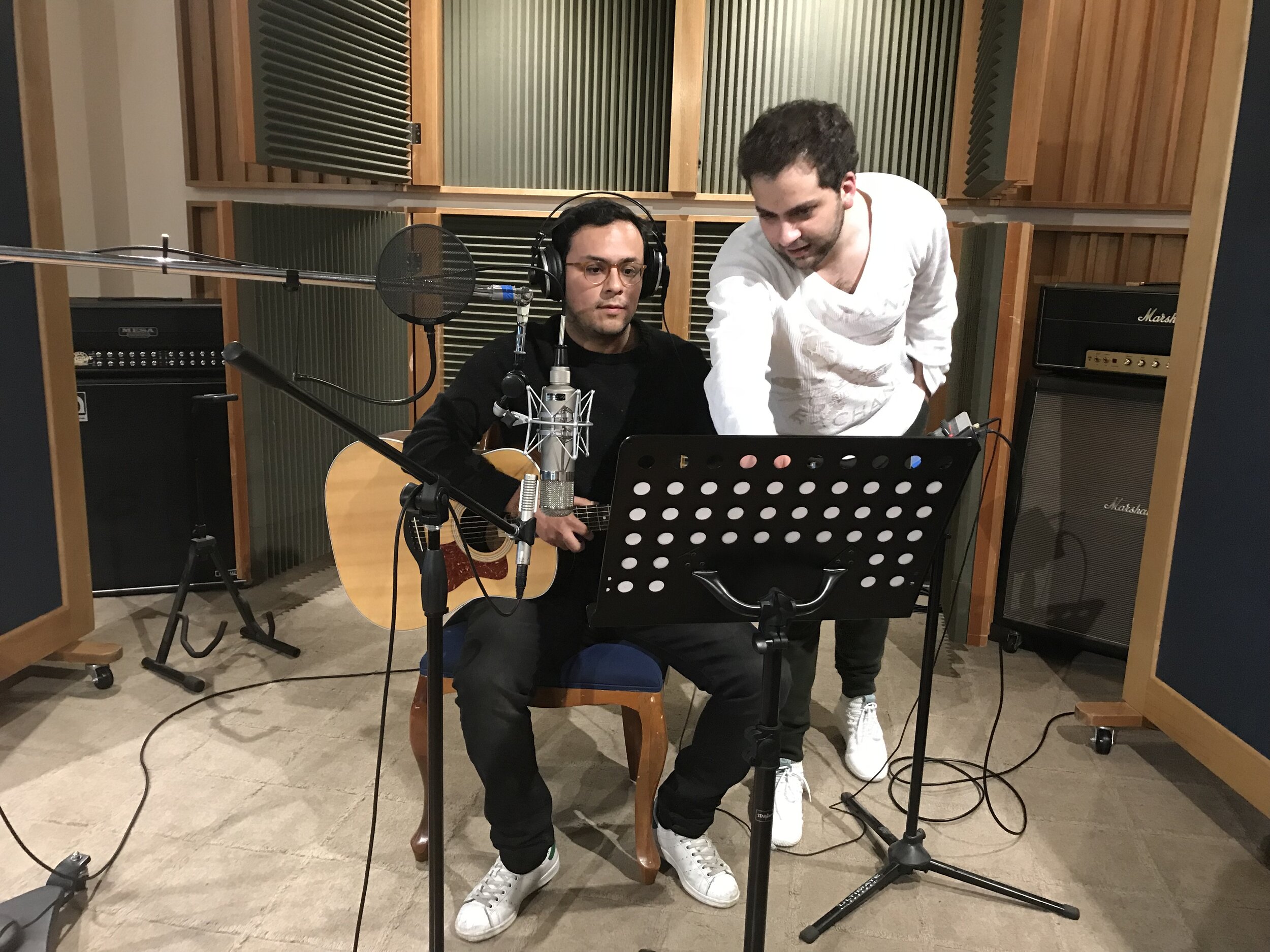 Marco Flores recording with Pepe Lain.jpeg