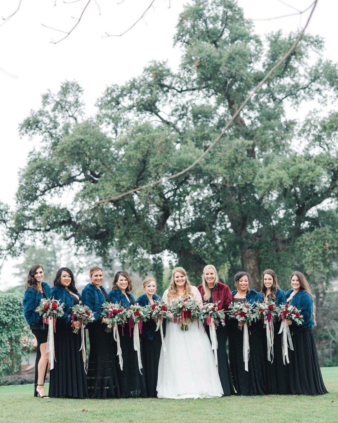 It might be nearing 70* this weekend but this January wedding required fashionable furs!⠀⠀⠀⠀⠀⠀⠀⠀⠀
⠀⠀⠀⠀⠀⠀⠀⠀⠀
Pro tip: find a fun accessory for you and your girls to take photos with. These fur jackets were a practical accessory! ⠀⠀⠀⠀⠀⠀⠀⠀⠀
⠀⠀⠀⠀⠀⠀⠀⠀⠀
⠀⠀