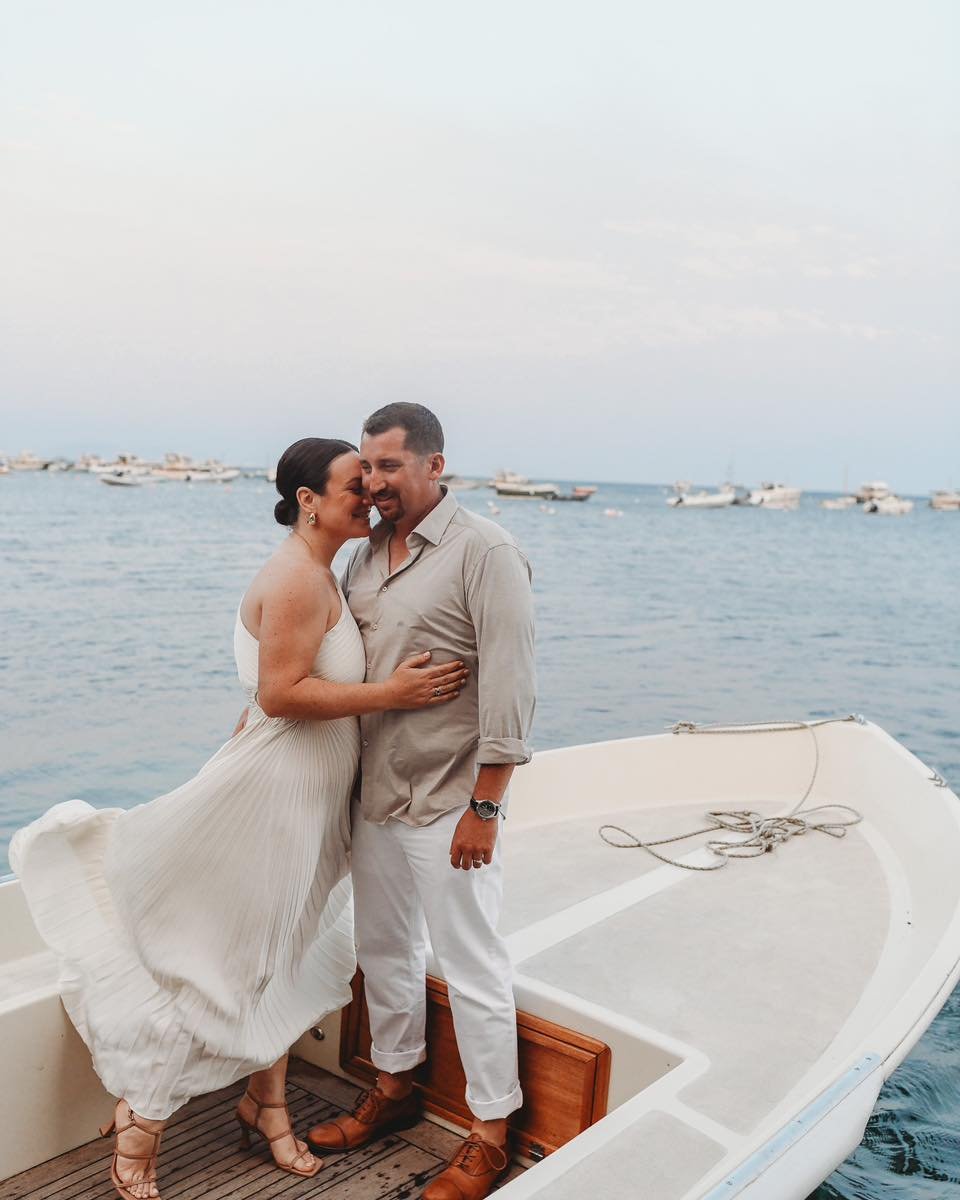 With my whole heart for my whole life. 

We fell in love with our little fishing village of Nerano. A much smaller town than many in the Amalfi coast; we quickly made friends with a local gem who made us feel welcomed into his town. The friendliest v