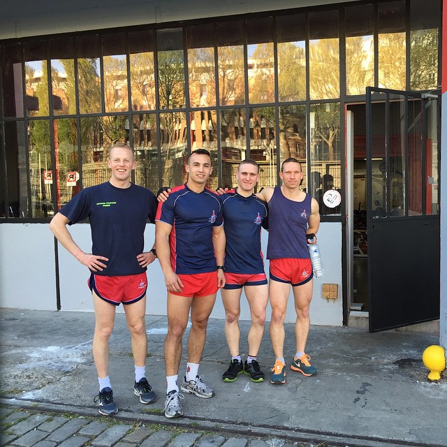French firefighters by amystanden