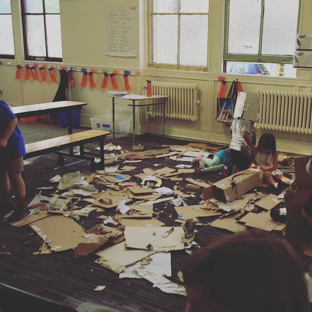I am liking cora's new school. by amystanden