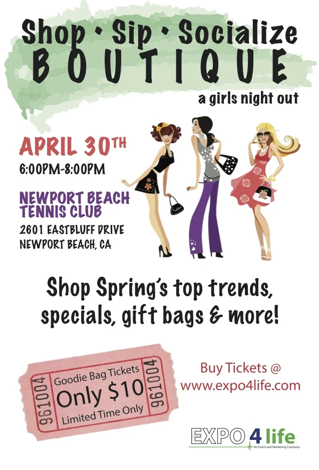 Shop Sip Socialize A Day Of Pampering Expo 4 Life