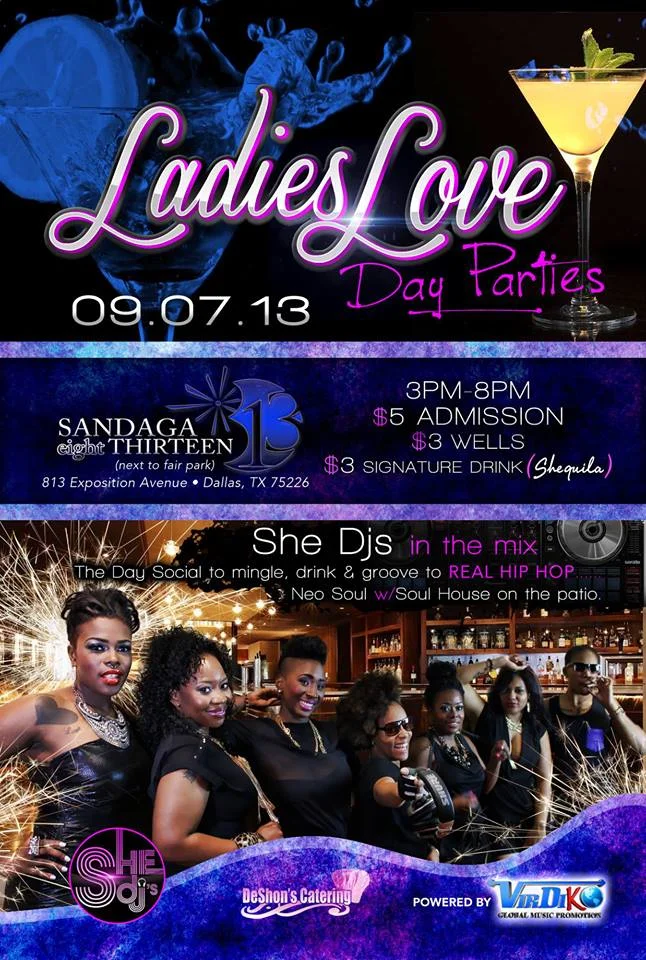 SHE DJs Presents: Ladies Love Day Parties