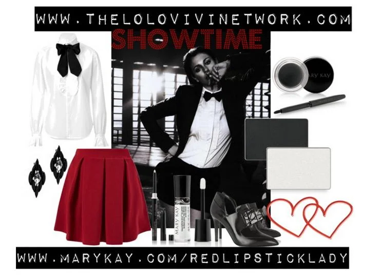 I Love Beauty: Showtime... Black Tie #marykay.com/reslipticklady
