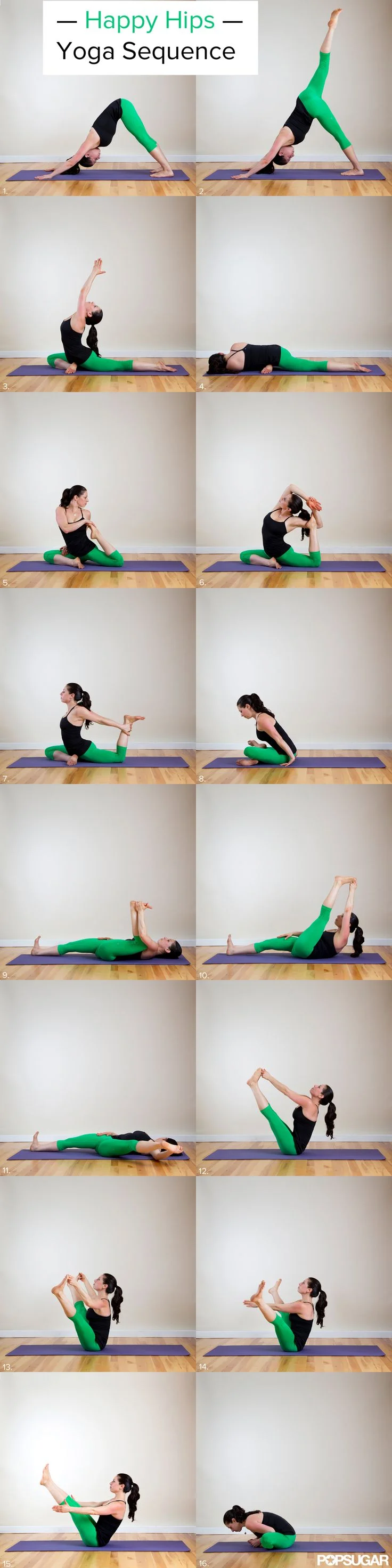 I Love Healthy Living: Happy Hips Yoga Sequence 