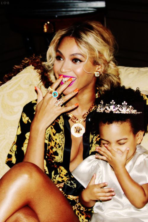 Beyonce & Blu Ivy