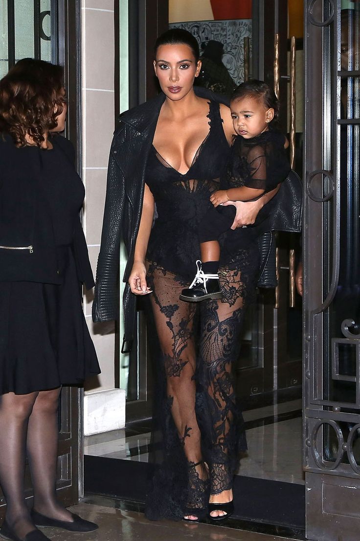 Kim Kardasian & North West