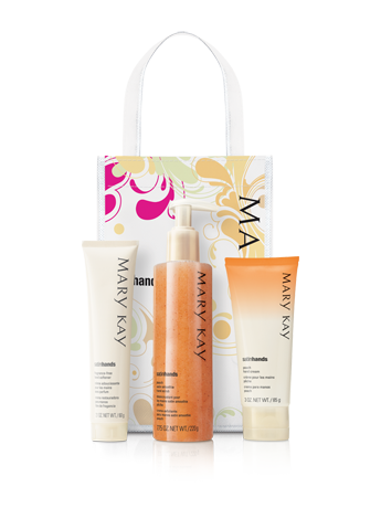 Peach Satin Hands® Pampering Set Price $ 35. 00