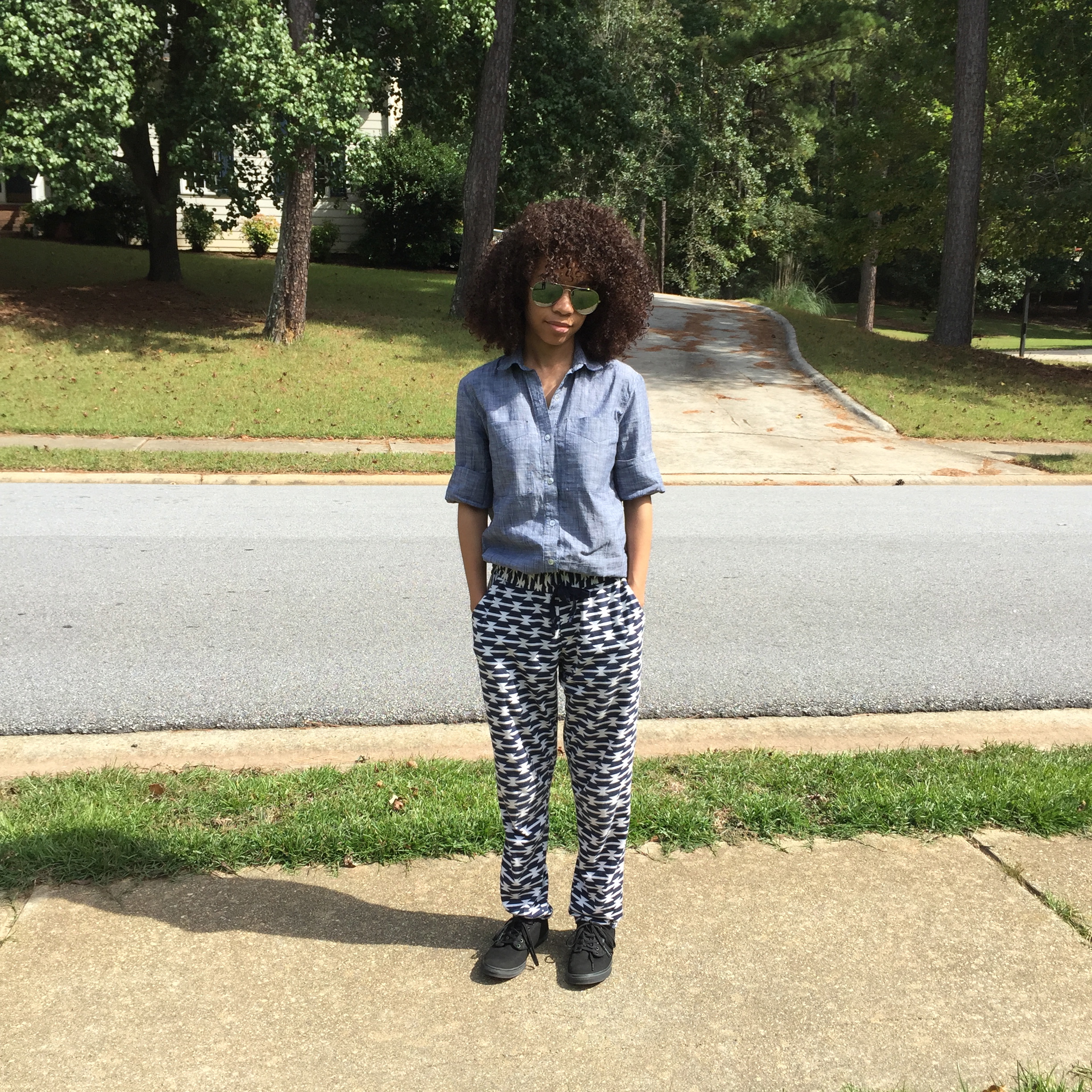 Shirt | Chambray Archer // Pants | Anima Pants // Shoes | Black Vans