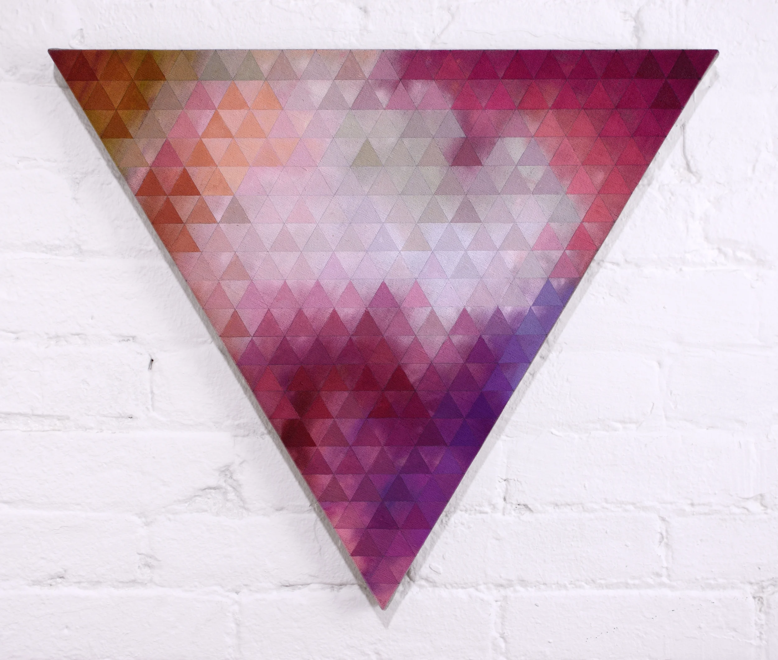 Amulet I 2015 oil paint on linen 20 x 20 x 20"