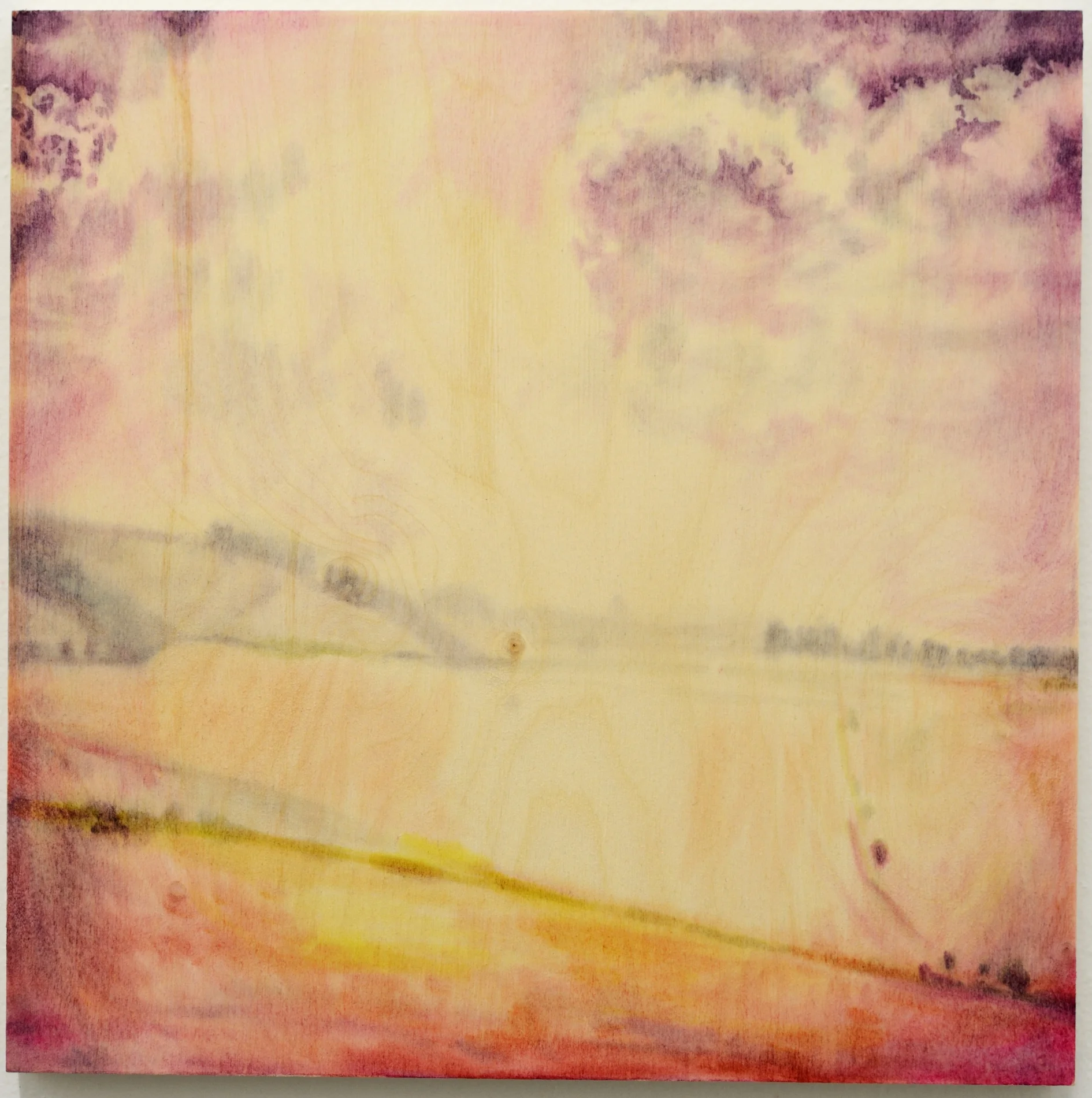 Vignette 2015 oil on birch panel 12x12"