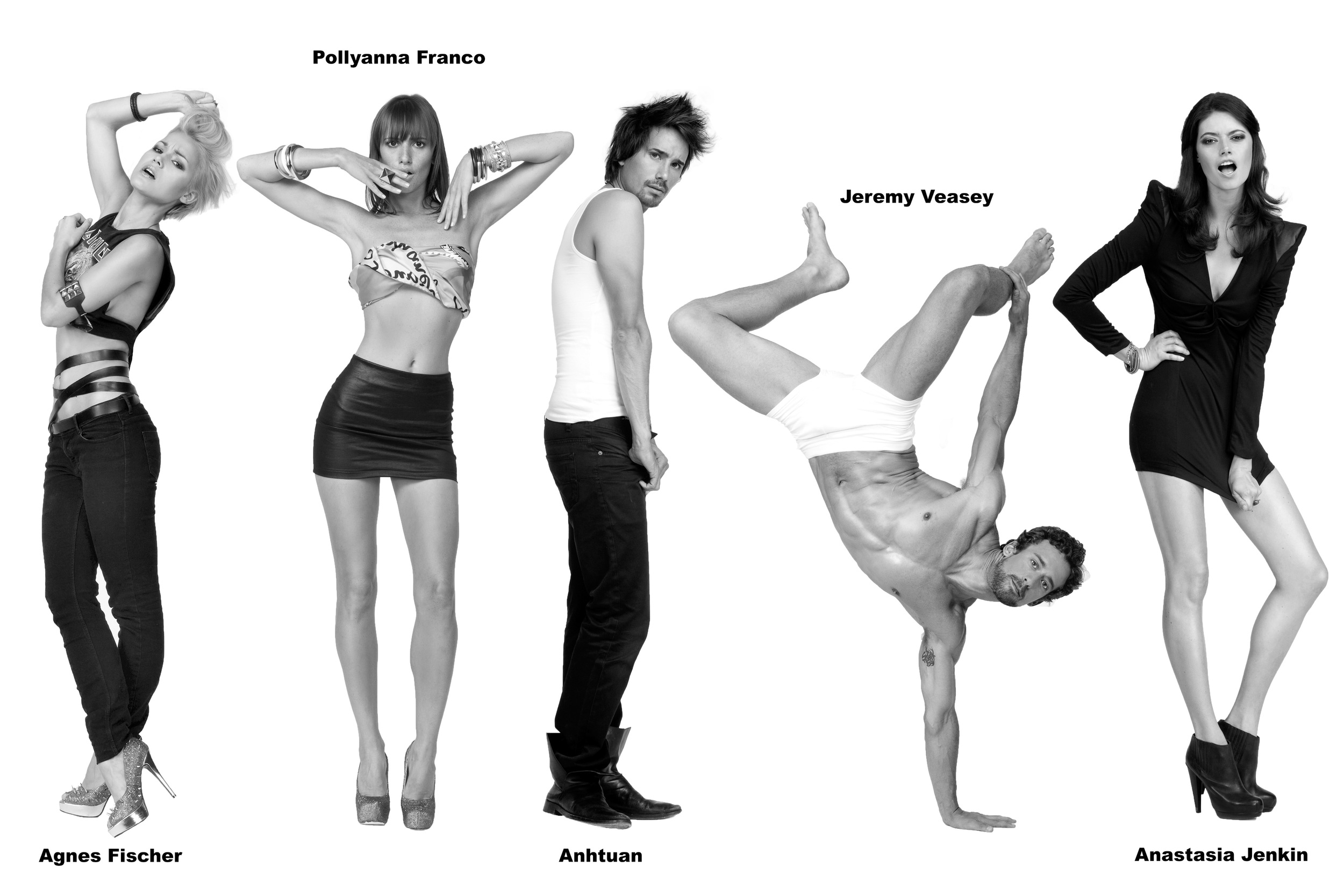 ICE MODELS CAMPAIGN AGNES FISCHER ANASTASIA 