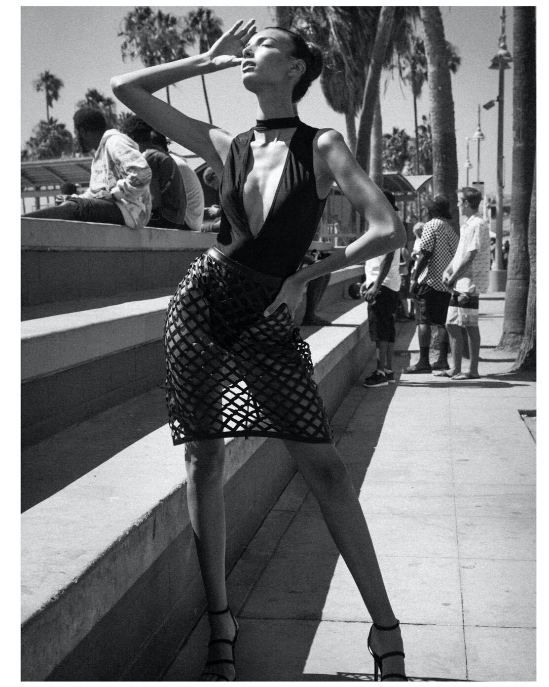 CYNTHIA ARREBOLA NEXT MODELS FASHION EDITORIAL PADA CHANEL