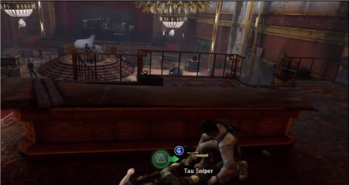 (Chapter 14 - Combat arena in main room of the ship) 