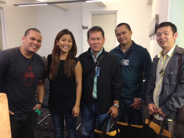 Surgeons from the Philippines with Dr. Jaymie Ang Henry.