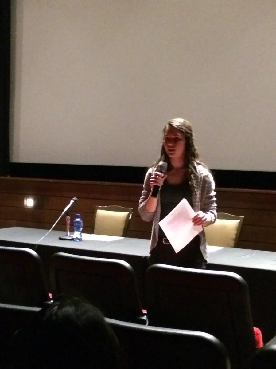 Ana Elise Beckman, University of Wisconsin student.