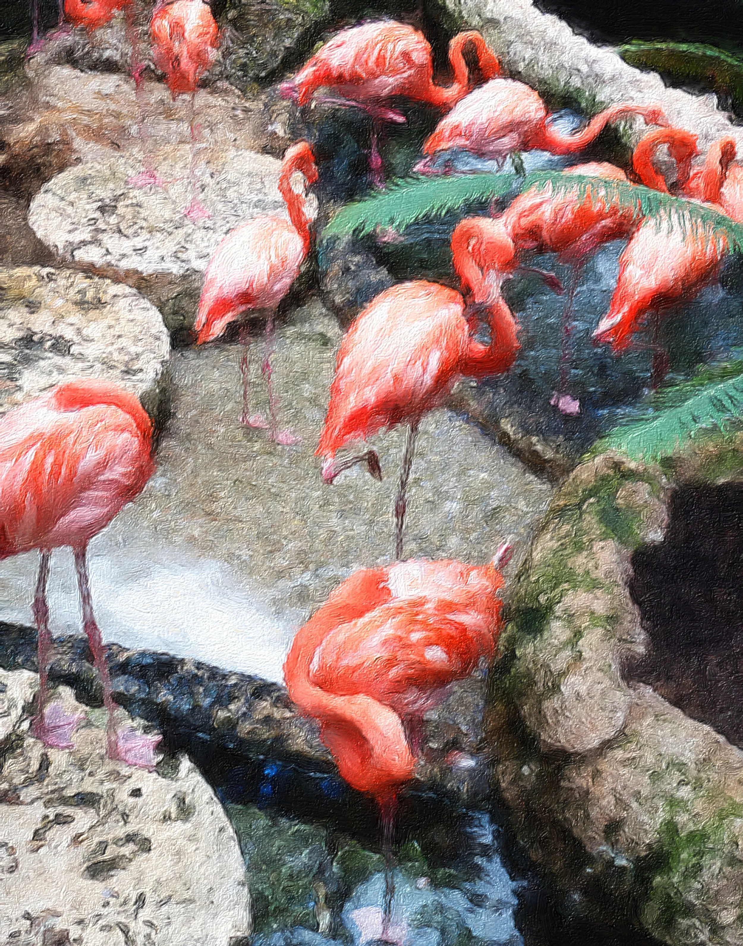 Flamingos