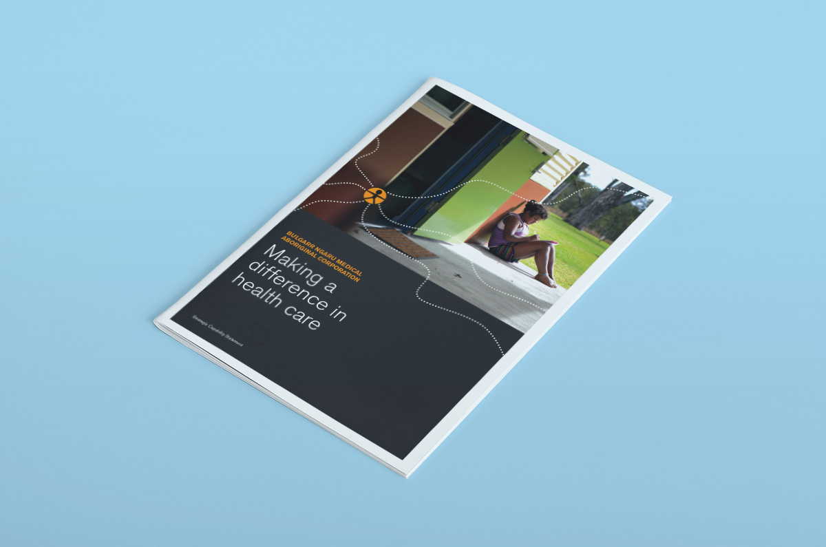 Brochure cover design