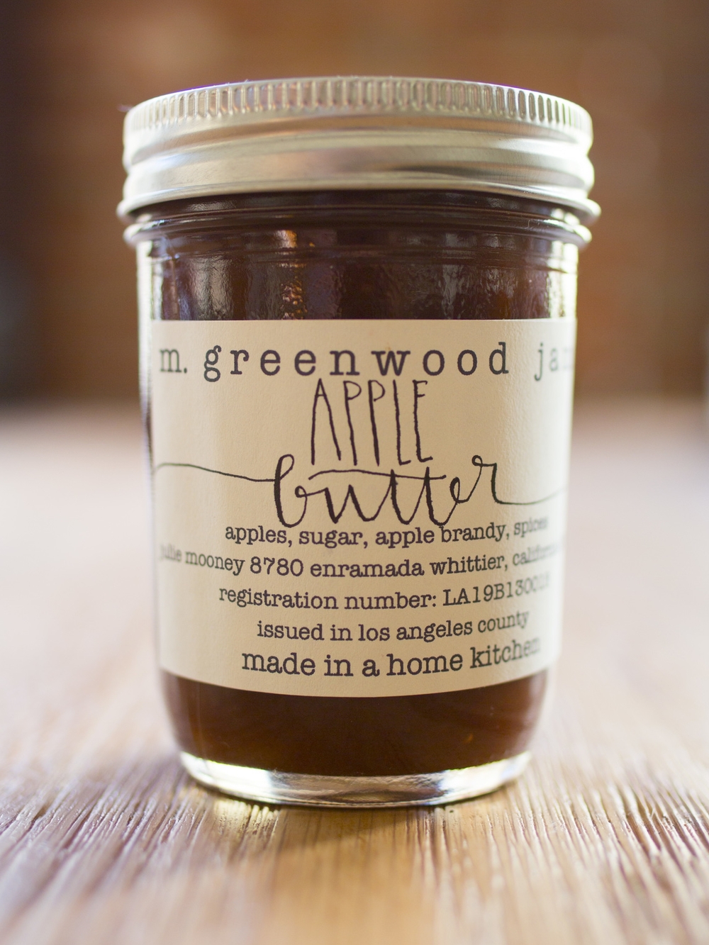 Apple Butter — m.greenwood jams