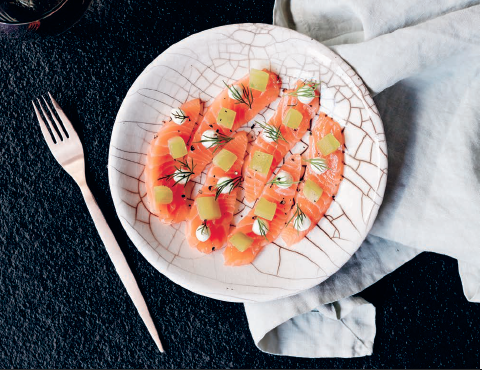 This is the perfect starter for a summer dinner with friends. Enjoy with a glass of riesling or pinot gris to get your palate excited for the coming meal!