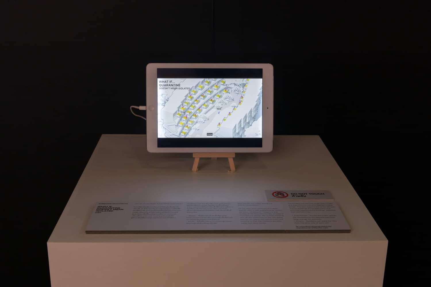 The design was part of the Creative-Virus The Exhibition for Bangkok Design Week 2021