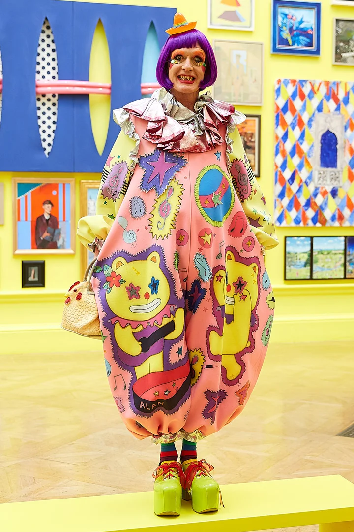 Grayson Perry at the Summer Exhibition Royal Academy London