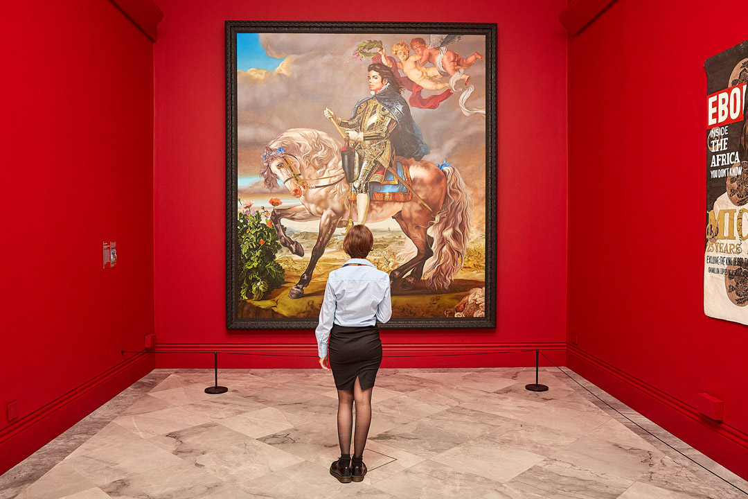 Michael Jackson On The Wall National Portrait Gallery London