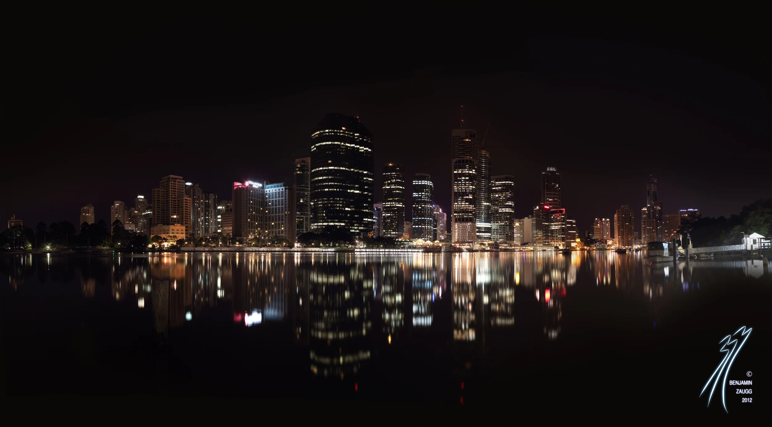 Brisbane on the river