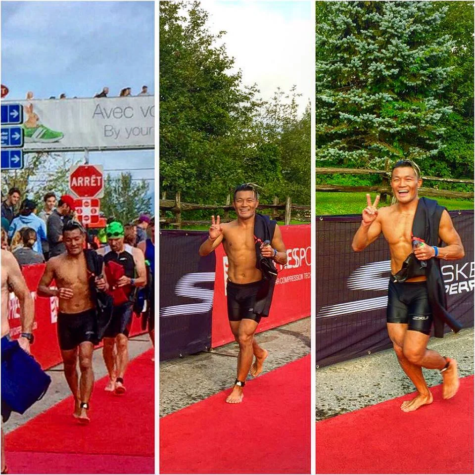 After my swim, I was elated to be alive, and in return, I felt the most alive I've ever been in my life. My fear of water as a child has turned into a 30 year challenge to conquer. That day marked the day I overcame my fear, and made it a part of me. The 3.8km swim took me 1 hour and 28 minutes. I still look back in disbelief.