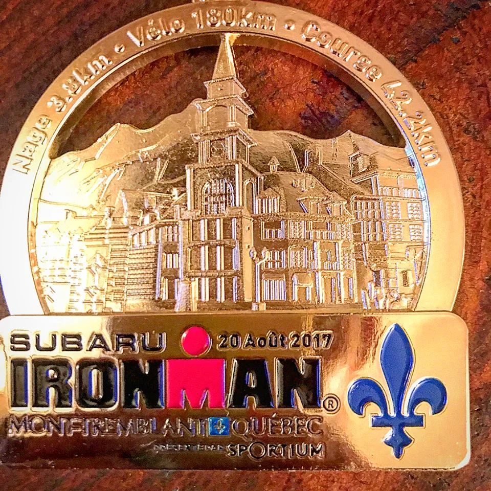 A medal that represents more than just a physical effort. It represents integrity, perseverance, and patience. It represents support, teamwork, and family. It represents life's ups and downs, and its many knowns, and many more unknowns.