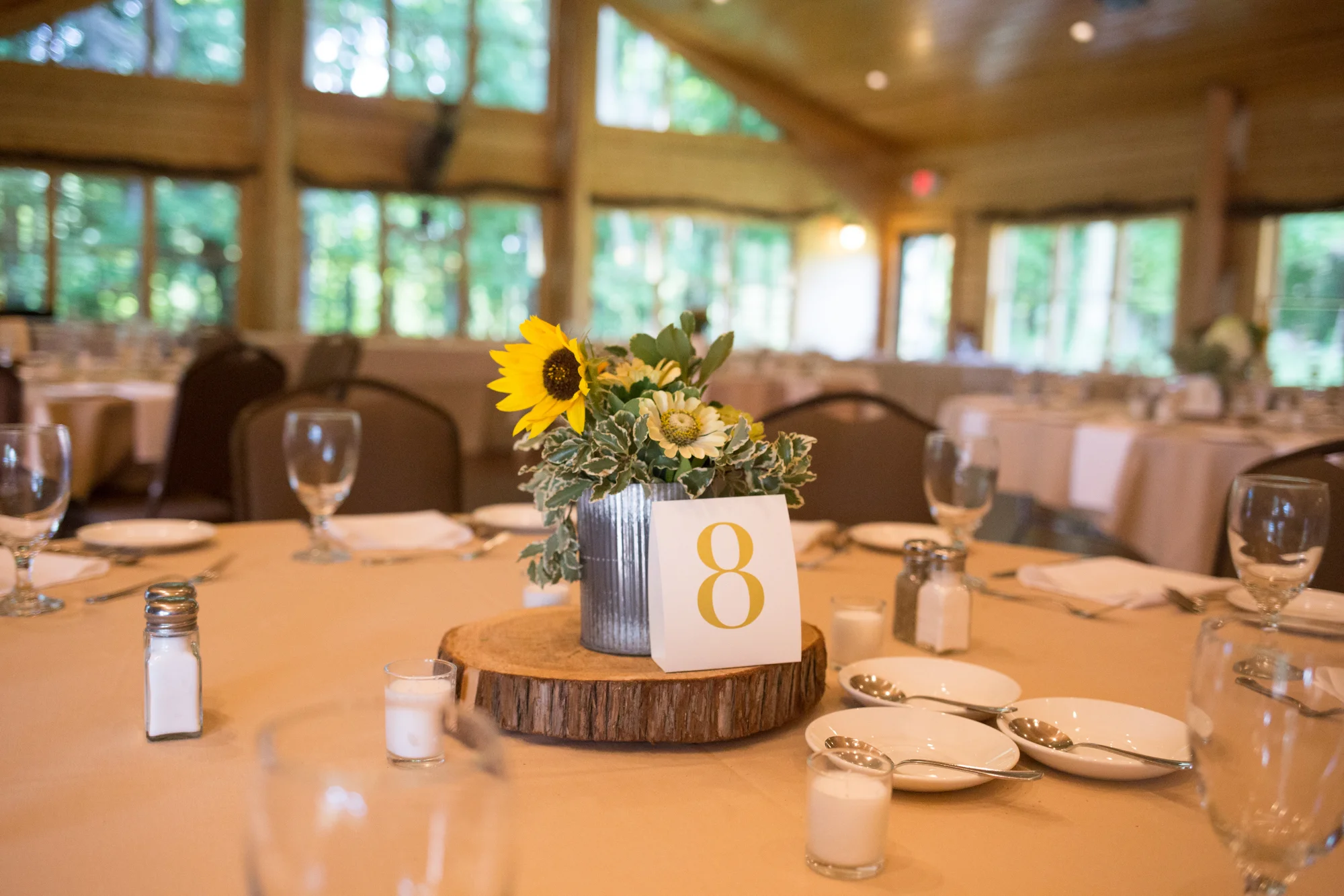 Rustic Wooded Wedding at Woodfire Lodge in Brillion, WI // Drew + Lexi
