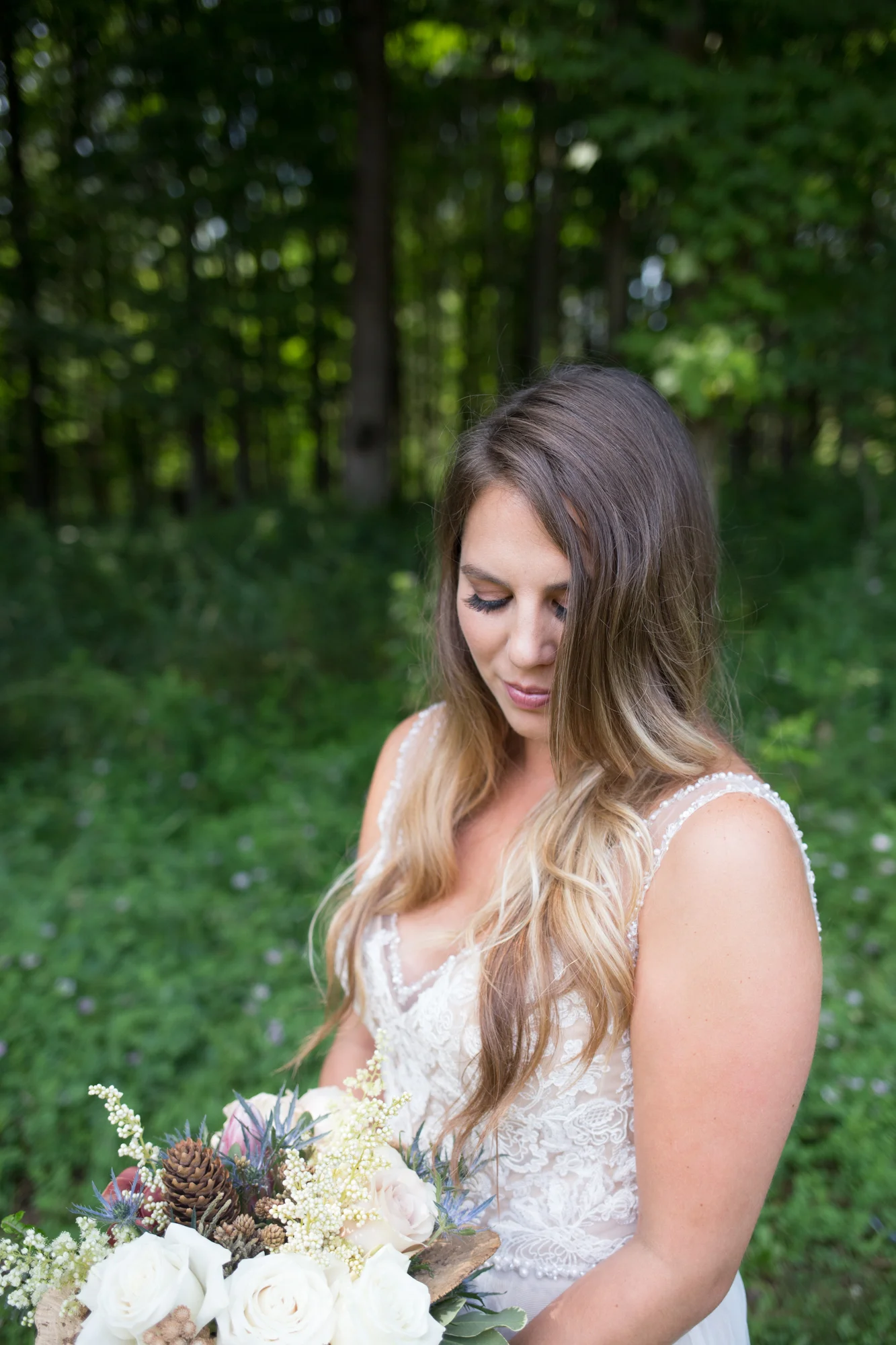 Rustic Wooded Wedding at Woodfire Lodge in Brillion, WI // Drew + Lexi