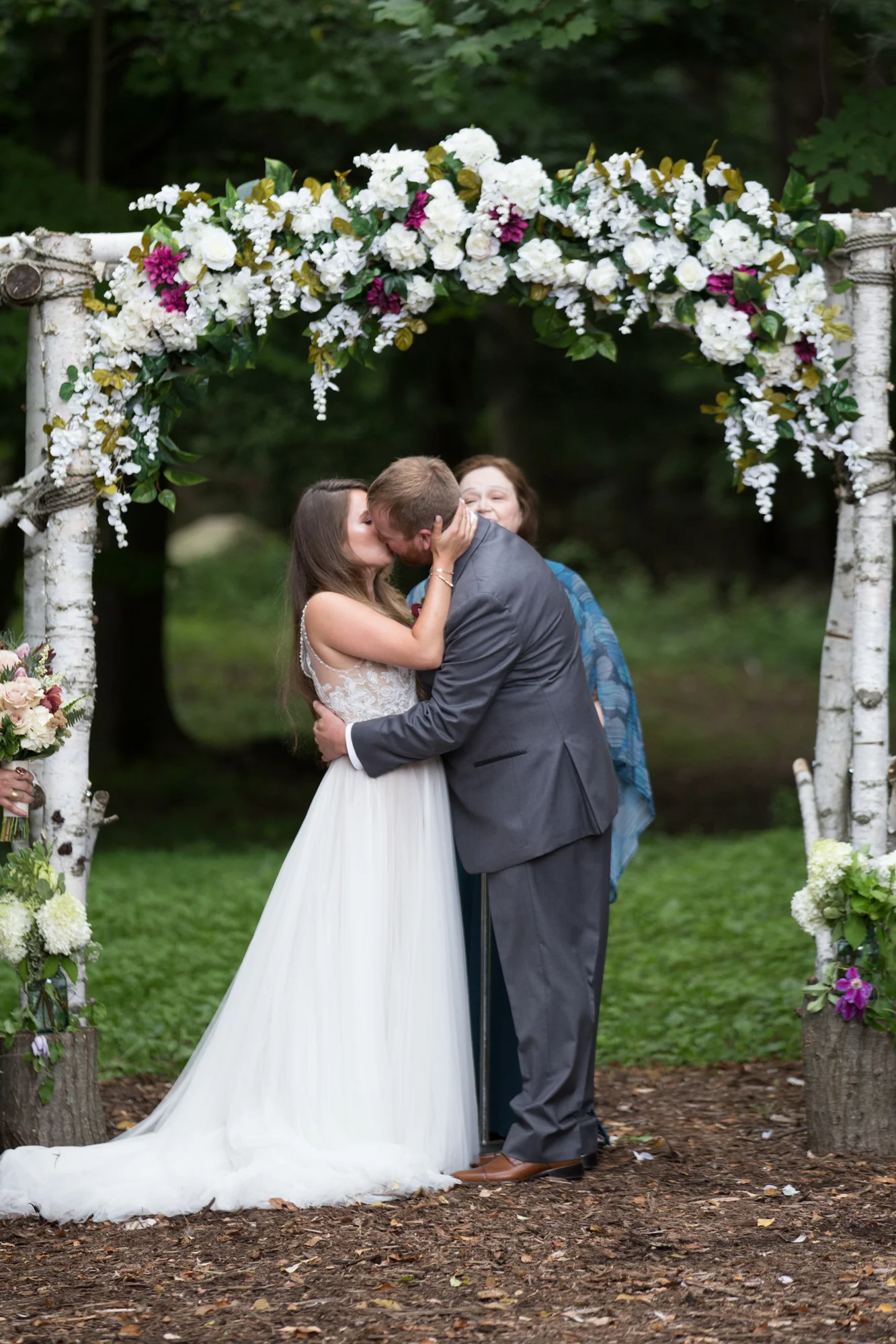Rustic Wooded Wedding at Woodfire Lodge in Brillion, WI // Drew + Lexi