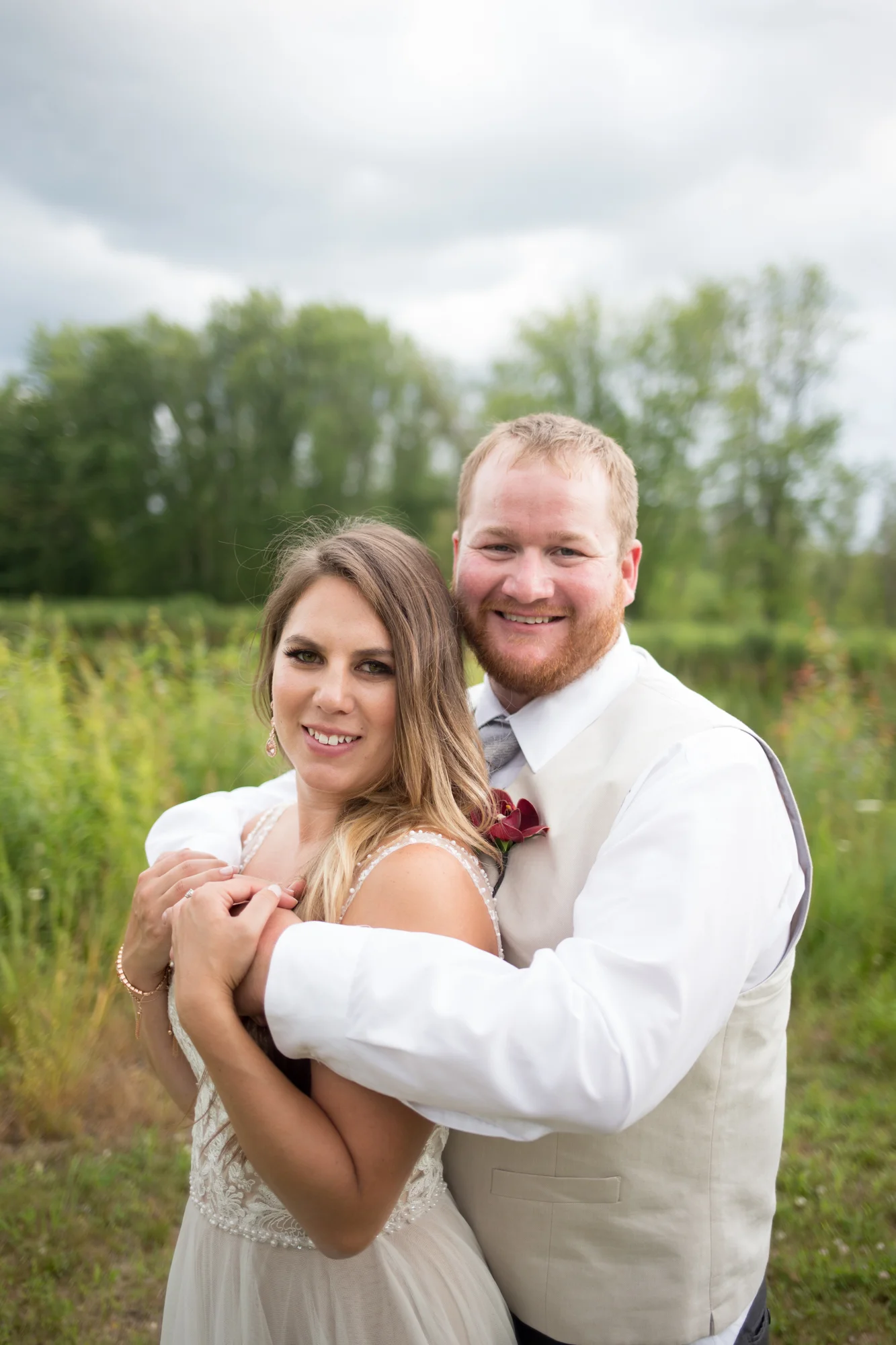 Rustic Wooded Wedding at Woodfire Lodge in Brillion, WI // Drew + Lexi