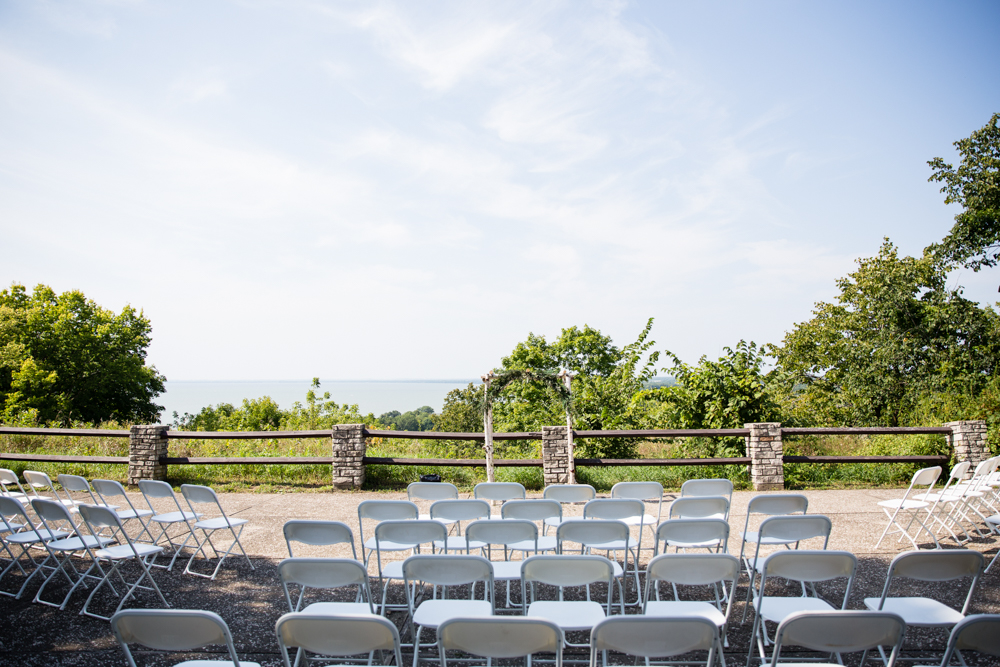 Outdoor State Park Wedding At High Cliff State Park In Wisconsin