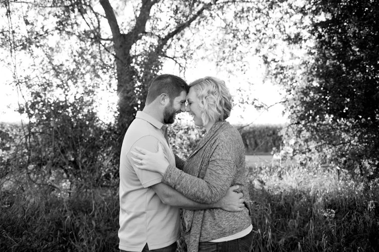 Outdoor Prairie Engagement Session in Ripon, WI // Chris + Stephanie