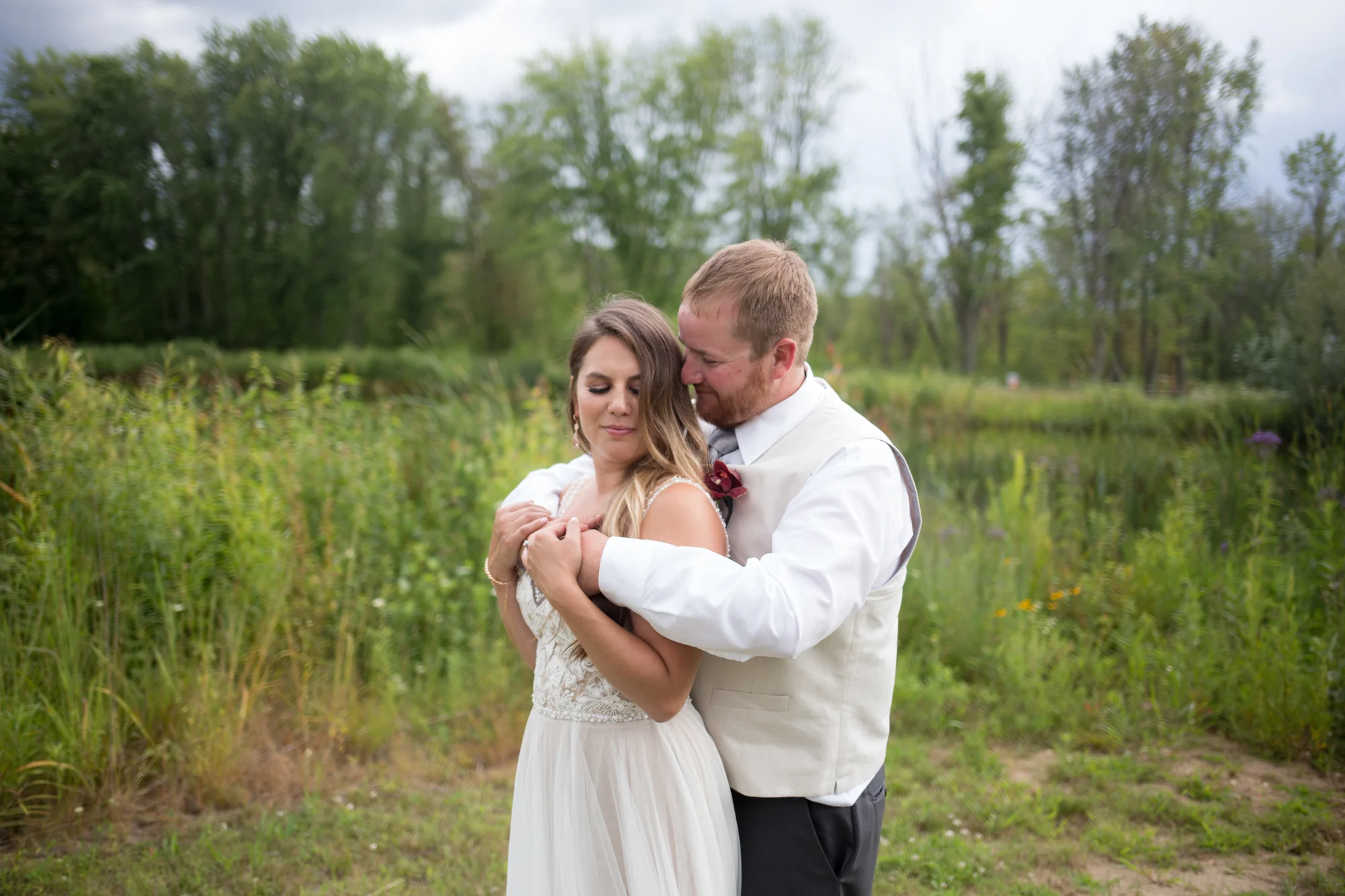 Rustic Wooded Wedding at Woodfire Lodge in Brillion, WI // Drew + Lexi