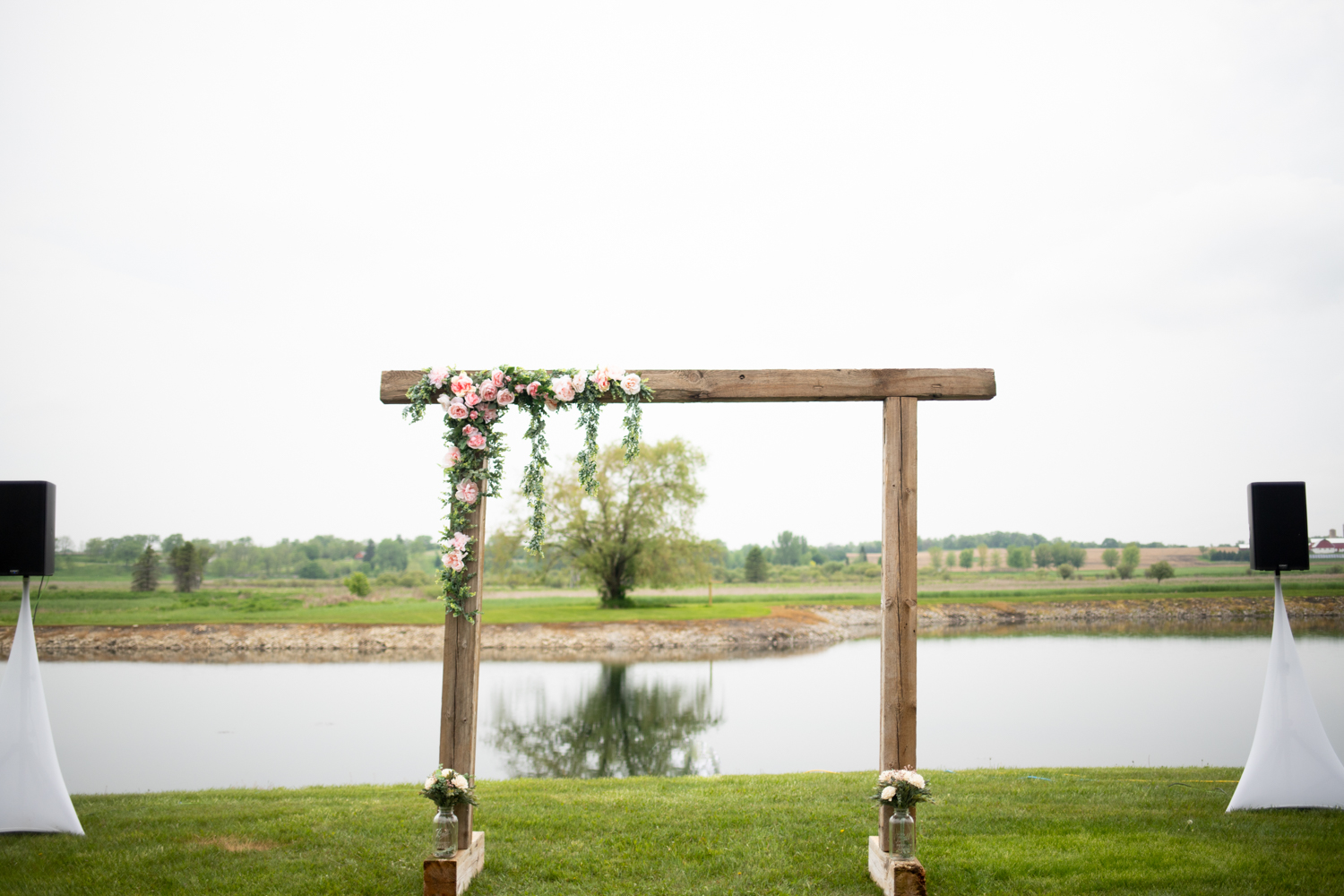Romantic Outdoor Backyard Wedding In Wisconsin Colton