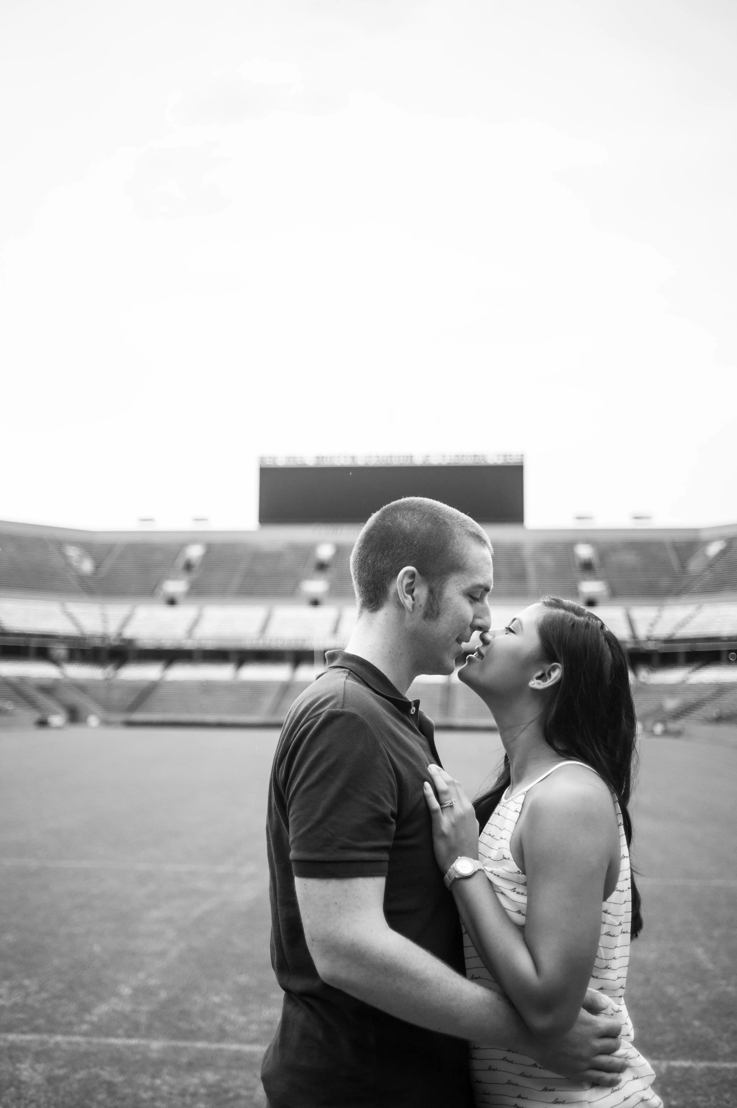 Nina & Brad Engagement photo.