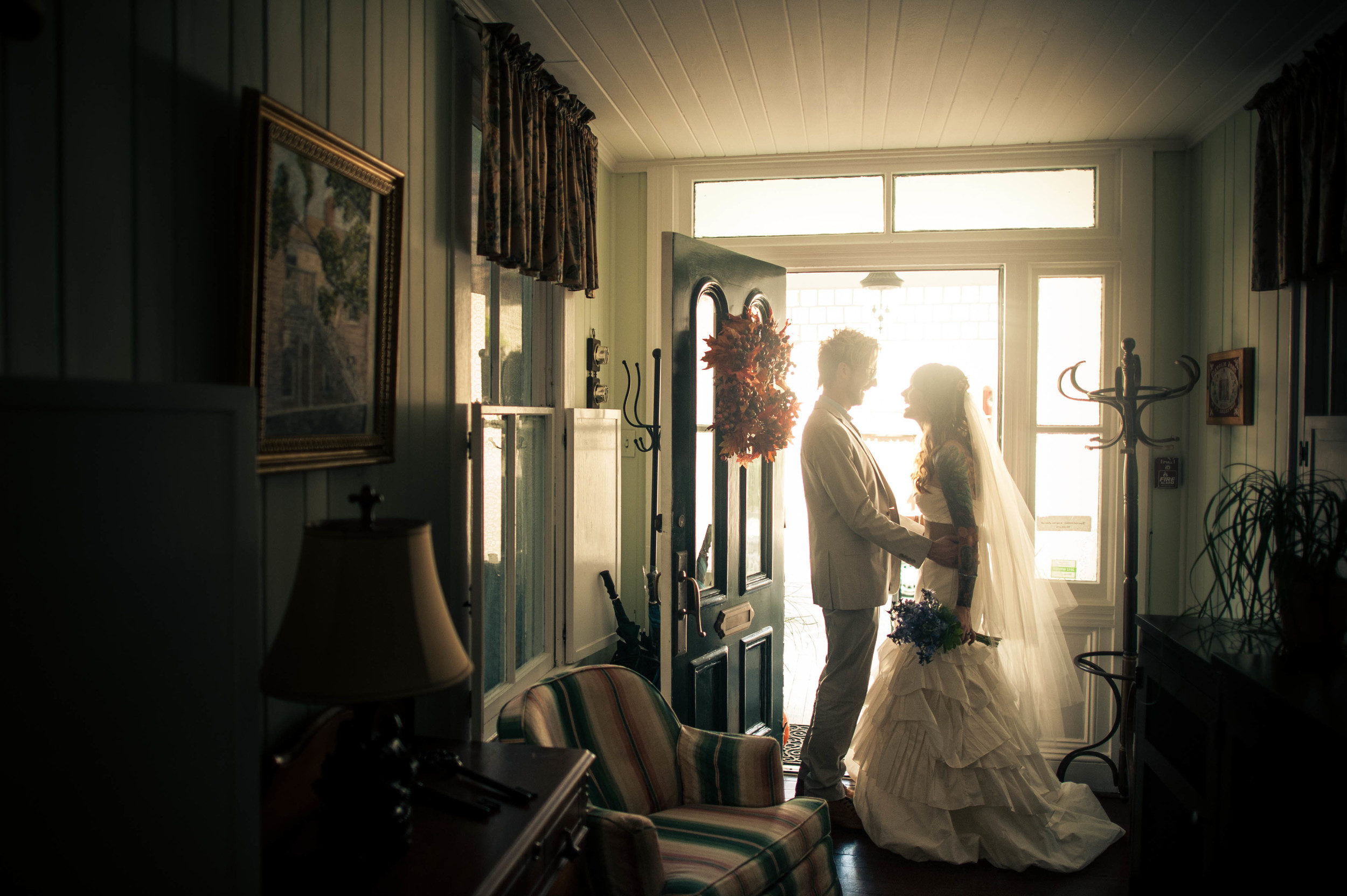 bride and groom share a moment in st. augustine florida.jpg