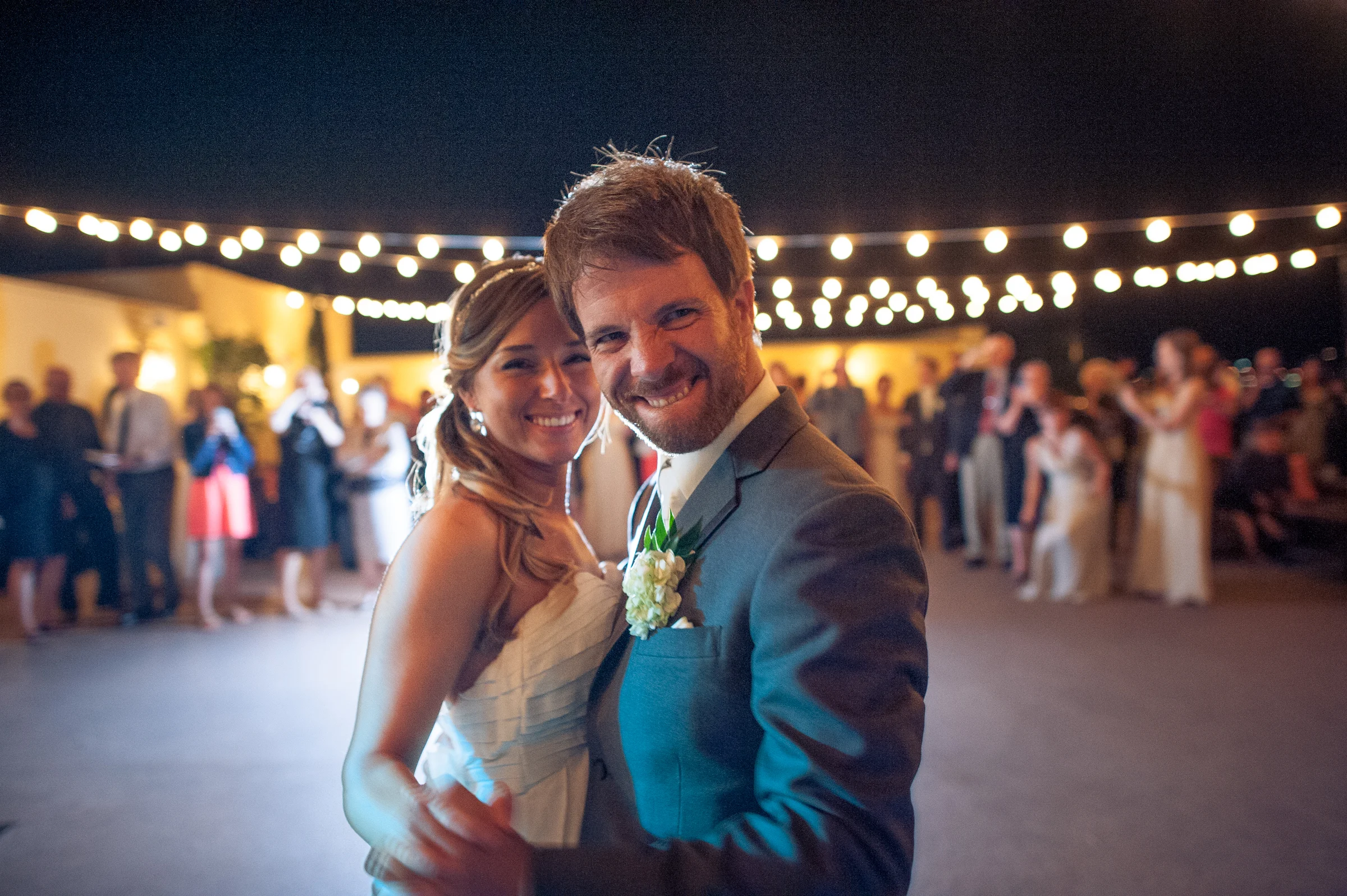 First dance photo, at the White Room, in St Augustine, Florida.