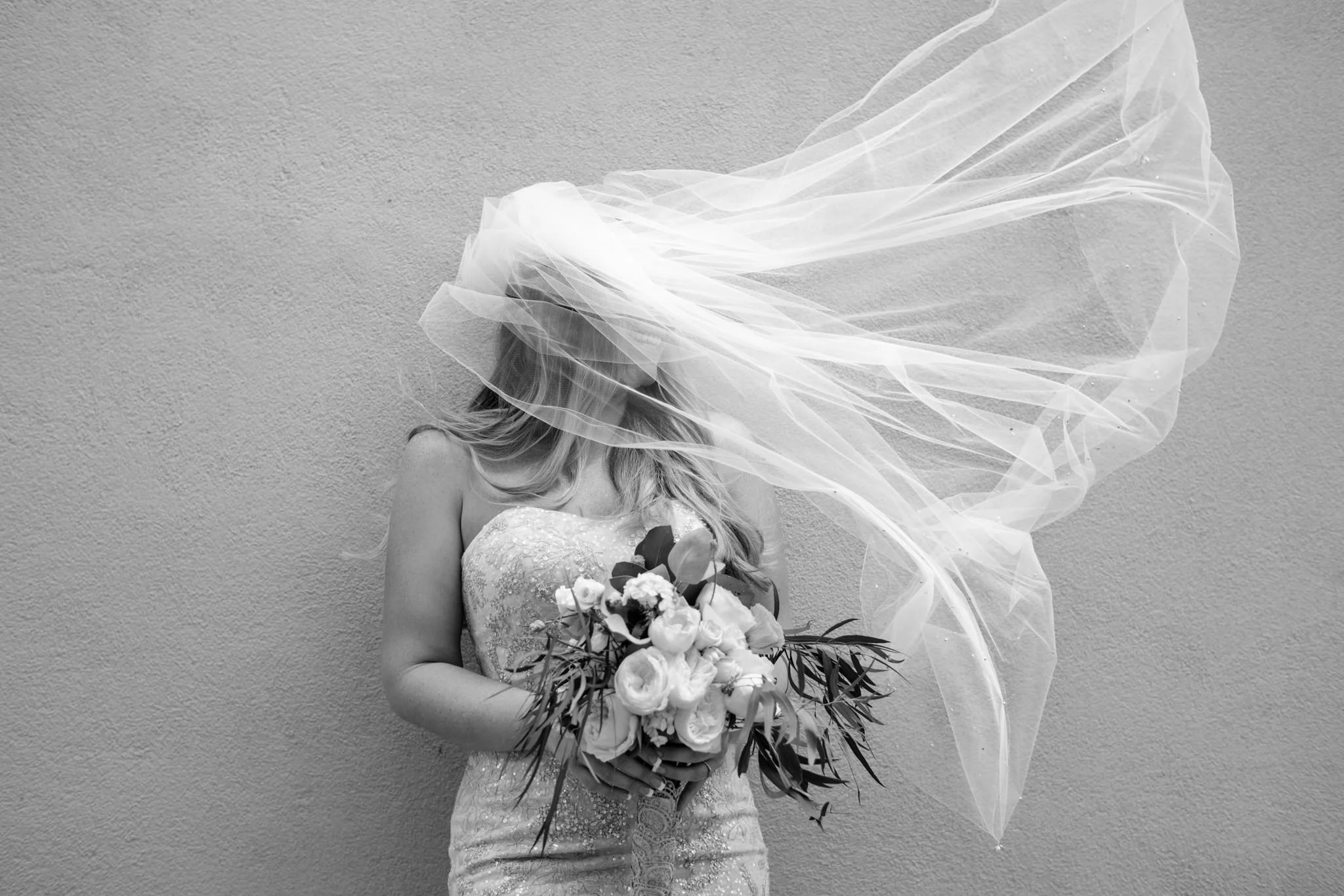 My beautiful bride Kaylee's veil was so beautiful!