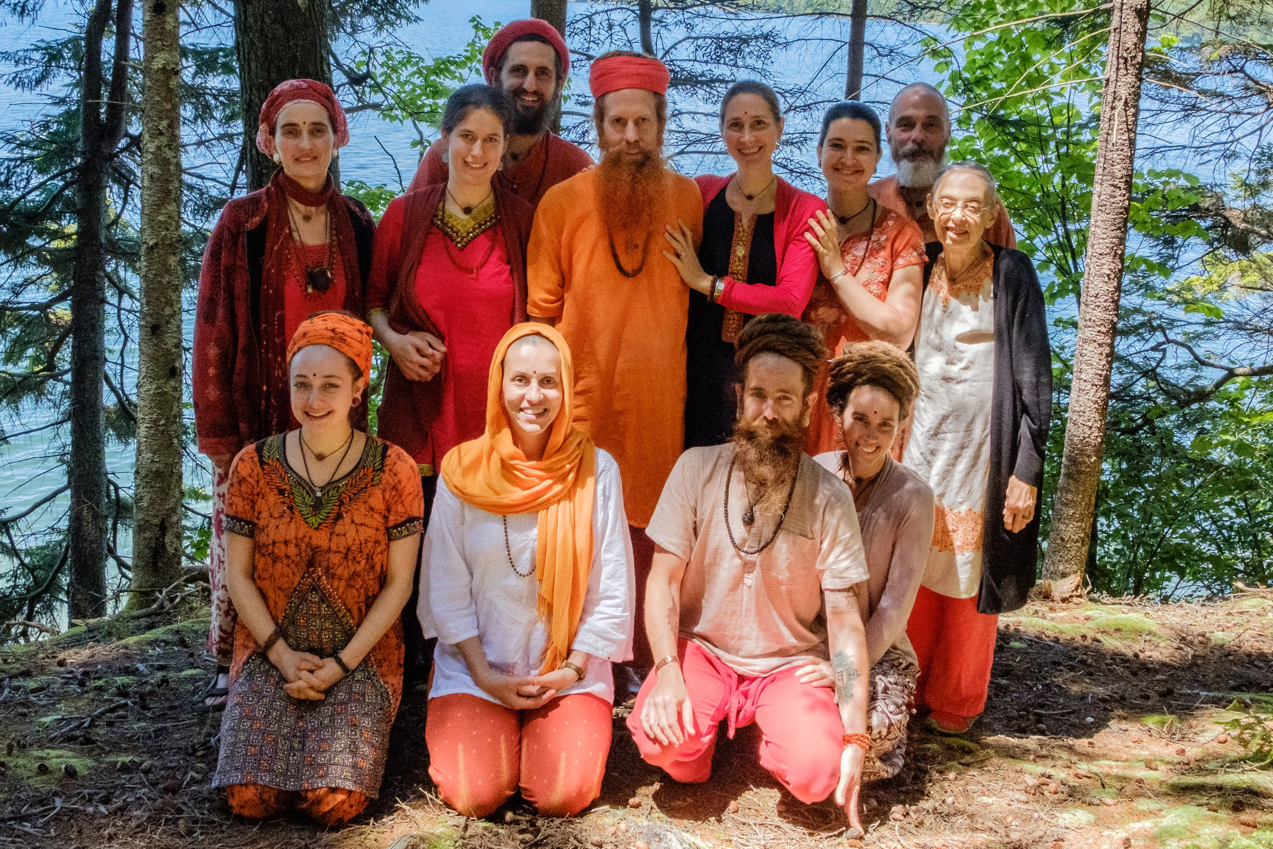 Group Photo, on pilgrimage to some places that hold significance to the history of Hridaya. 
