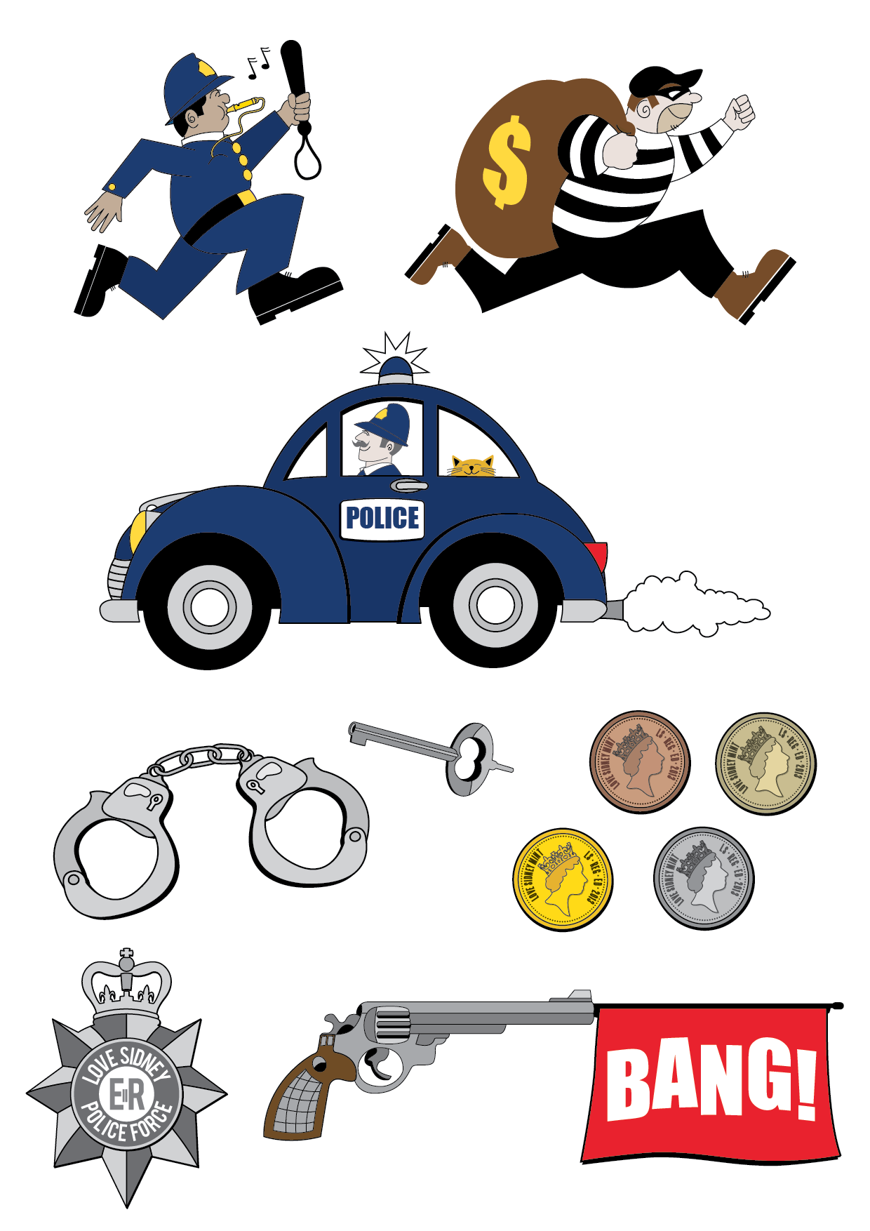 Cops Robbers Stephen Shillito
