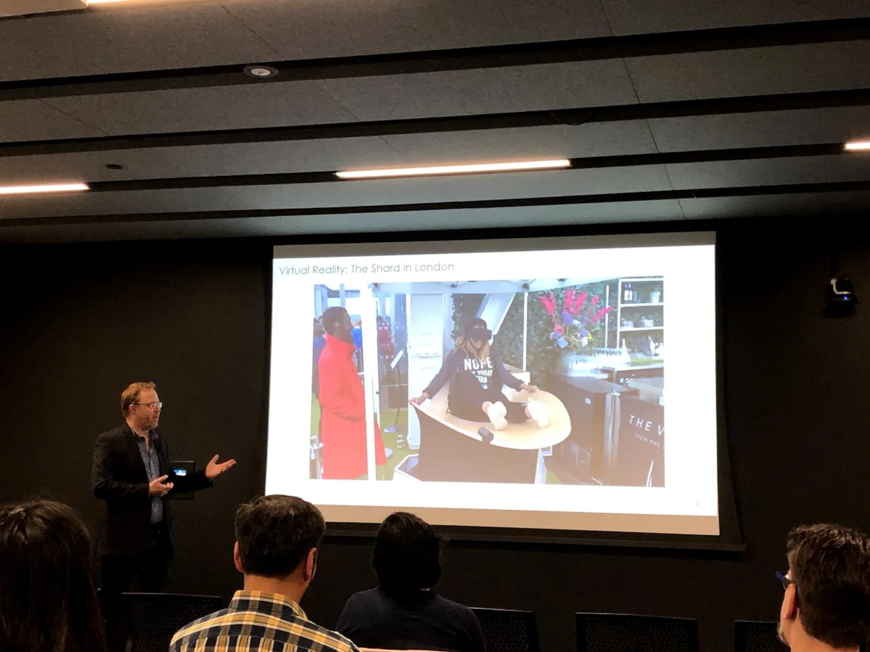 Case study on virtual reality roller coaster ride on site at “The Shard” London.